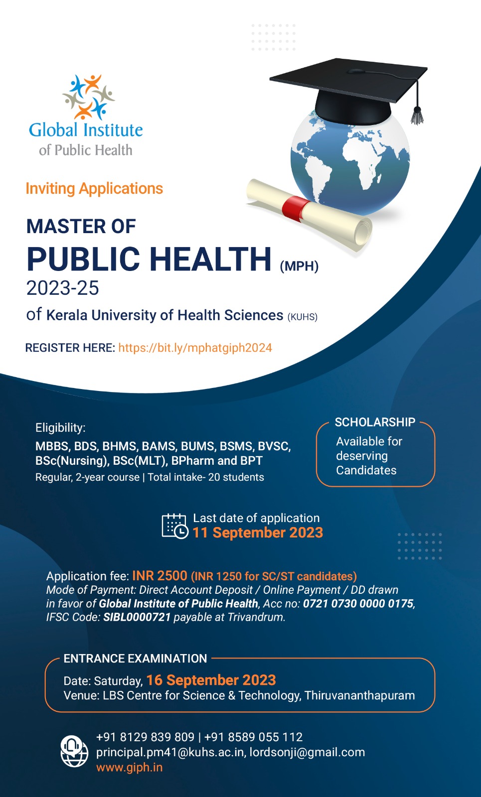 GLOBAL INSTITUTE OF PUBLIC HEALTH GIPH