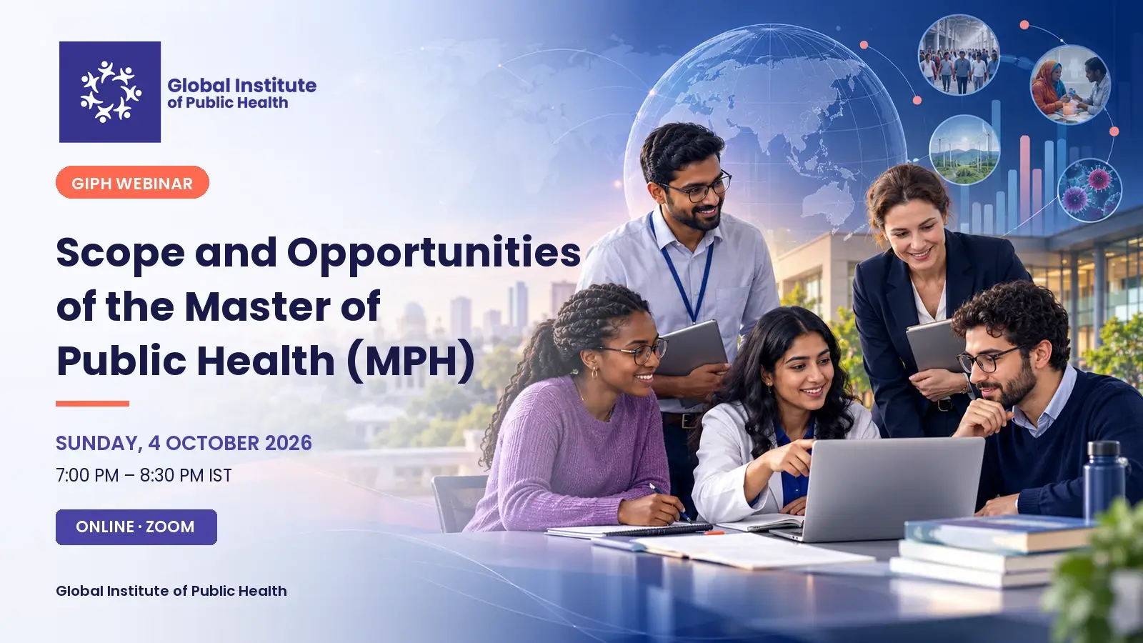 Webinar: Scope and Opportunities of the Master of Public Health (MPH)