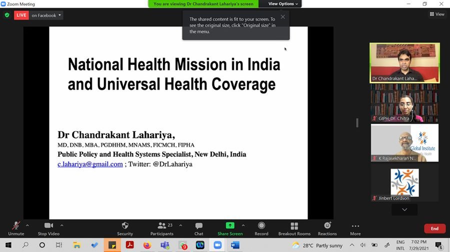 National Health Mission and Universal Health Coverage: Problems and Possibilities